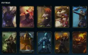 Conta League of Legends Full Acesso - 152 Champs e 83 Skins