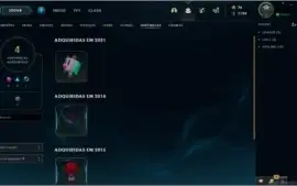 CONTA DE LOL MESTRE!!UPADA NA MÃO!!