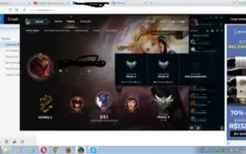 PRATA 3/ +60 personagens/+50 reais gastos em skins/+Skins