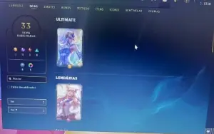 Conta Lol lux elementalista