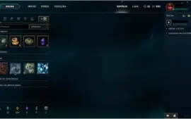 Conta de League of Legends Ouro V pdl 69