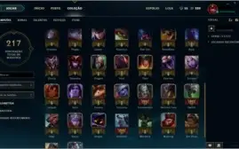 Conta de League of Legends Ouro V pdl 69
