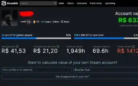 Conta steam lvl 28, 18 anos, 48 jogos!