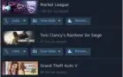 Conta steam com MUITOS JOGOS  confira vale a pena