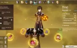 CONTA GENSHIN IMPACT /AR 50/ KEQING/MONA/ZHONGLI+1/ N.A.