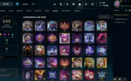 Conta >Mestre< Com 300+ Skins, 1Kk De Janna