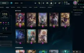 Conta >Mestre< Com 300+ Skins, 1Kk De Janna