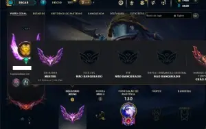 Mestre com 70 Champs e 26 Skins ( 125 PDL ) + RP