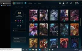CONTA UNRANKED, 48 SKINS
