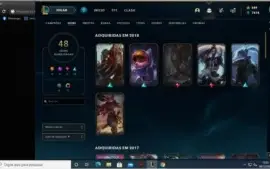 CONTA UNRANKED, 48 SKINS