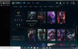CONTA UNRANKED, 48 SKINS