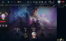 Conta LoL unranked lvl 557