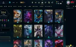 Conta LoL unranked lvl 557