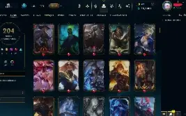 Conta LoL unranked lvl 557