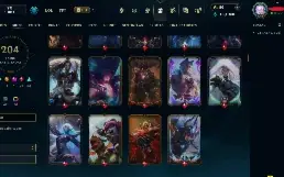 Conta LoL unranked lvl 557