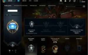 Conta prata 1 com TODOS os champs e 58 skins