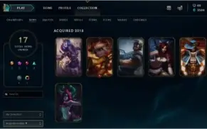 Vendo conta platina 2 com boas skins (diamante s7 e s8)