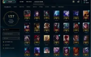 Vendo conta platina 2 com boas skins (diamante s7 e s8)