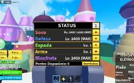 upo conta no blox fruits ao maximo e maestria em espada tbm