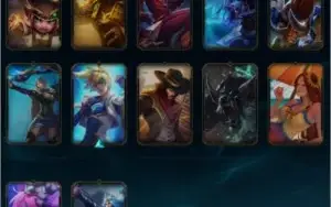 Conta League of Legends lv200+, 80skins , Platina 3 2020.