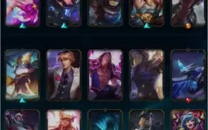 Conta League of Legends lv200+, 80skins , Platina 3 2020.