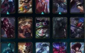 Conta League of Legends lv200+, 80skins , Platina 3 2020.