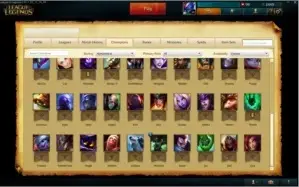 Conta NA com 50 Champs e Kayle Juiza !