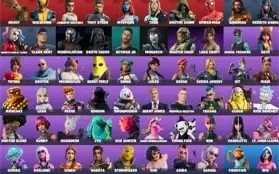 CONTA FORTNITE 55 SKINS FA - FUSÃO E SALVE O MUNDO