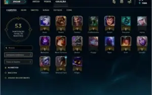 CONTA League of legends LOL lv 26 17champs 13skins +ULTIMATE