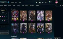 Conta TOP 626 skins Full Champ