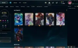 Conta TOP 626 skins Full Champ