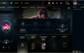 Conta TOP 626 skins Full Champ