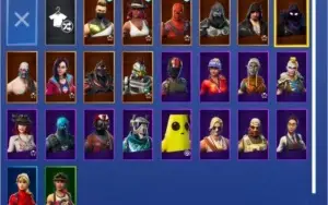 Fortnite com V- Bucks , Skins, Season pass e pass antigos
