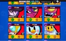 Conta Brawl Stars 49/50 brawlers