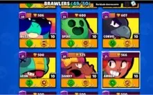 Conta Brawl Stars 49/50 brawlers