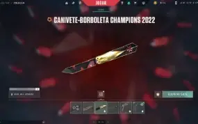 Conta valorant Ouro 1 (Pacote Champions 2022)