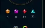 Conta platina 5 com 145 skins sem borda.