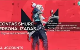 SMURF DE VALORANT (Personalizada) Faça sua encomenda!📦✅