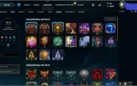 CONTA NVL 76, 61 CHAMPS E 29 SKINS POR R$60,00 LEVE AGORA!