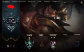 Conta LOL 250 skins - Todos Campeões