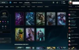 CONTA LEAGUE OF LEGENDES desde 2010