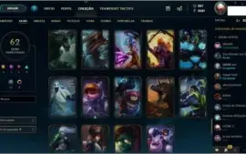 CONTA LEAGUE OF LEGENDES desde 2010