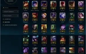 Conta League Of Legends Platina4 ,43 champions/8 skins 12baú