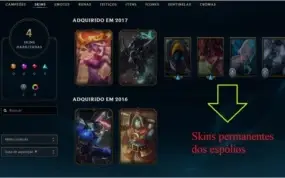 Conta League Of Legends Platina4 ,43 champions/8 skins 12baú