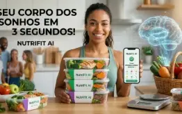 NutriFit - App Inteligente de Marmitas Saudáveis - Vitalício