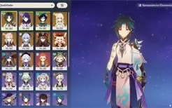 Conta AR 56 com 12 Personagens 5 estrelas