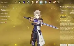 Conta AR 56 com 12 Personagens 5 estrelas