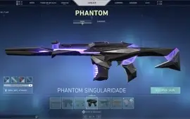 CONTA VALORANT, 660 reais em skin