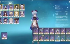 Genshin Impact AR35 XIAO, GANYU, QIQI