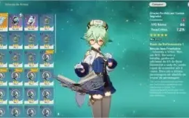 Genshin Impact AR35 XIAO, GANYU, QIQI